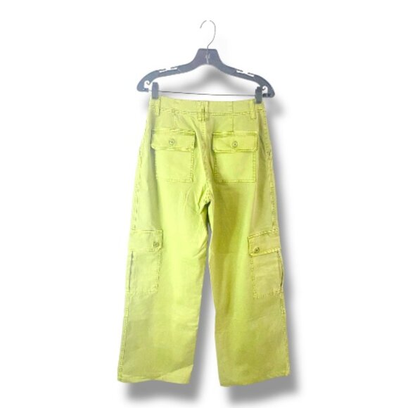 Lime Green Utility Chic — B.P. Cargo Pants (Size 6) - Picture 5 of 17